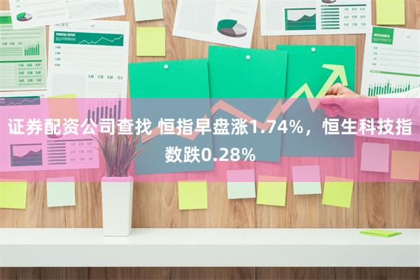 证券配资公司查找 恒指早盘涨1.74%，恒生科技指数跌0.28%