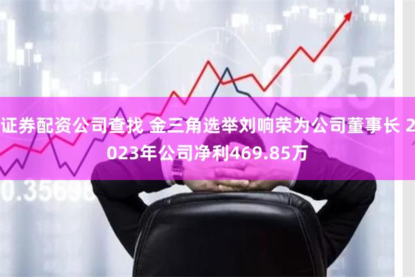 证券配资公司查找 金三角选举刘响荣为公司董事长 2023