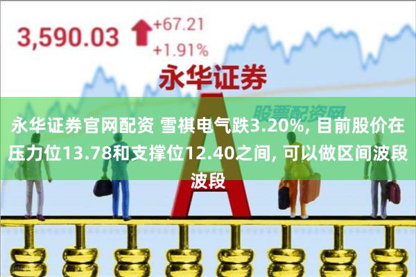 永华证券官网配资 雪祺电气跌3.20%, 目前股价在压力位13.78和支撑位12.40之间, 可以做区间波段